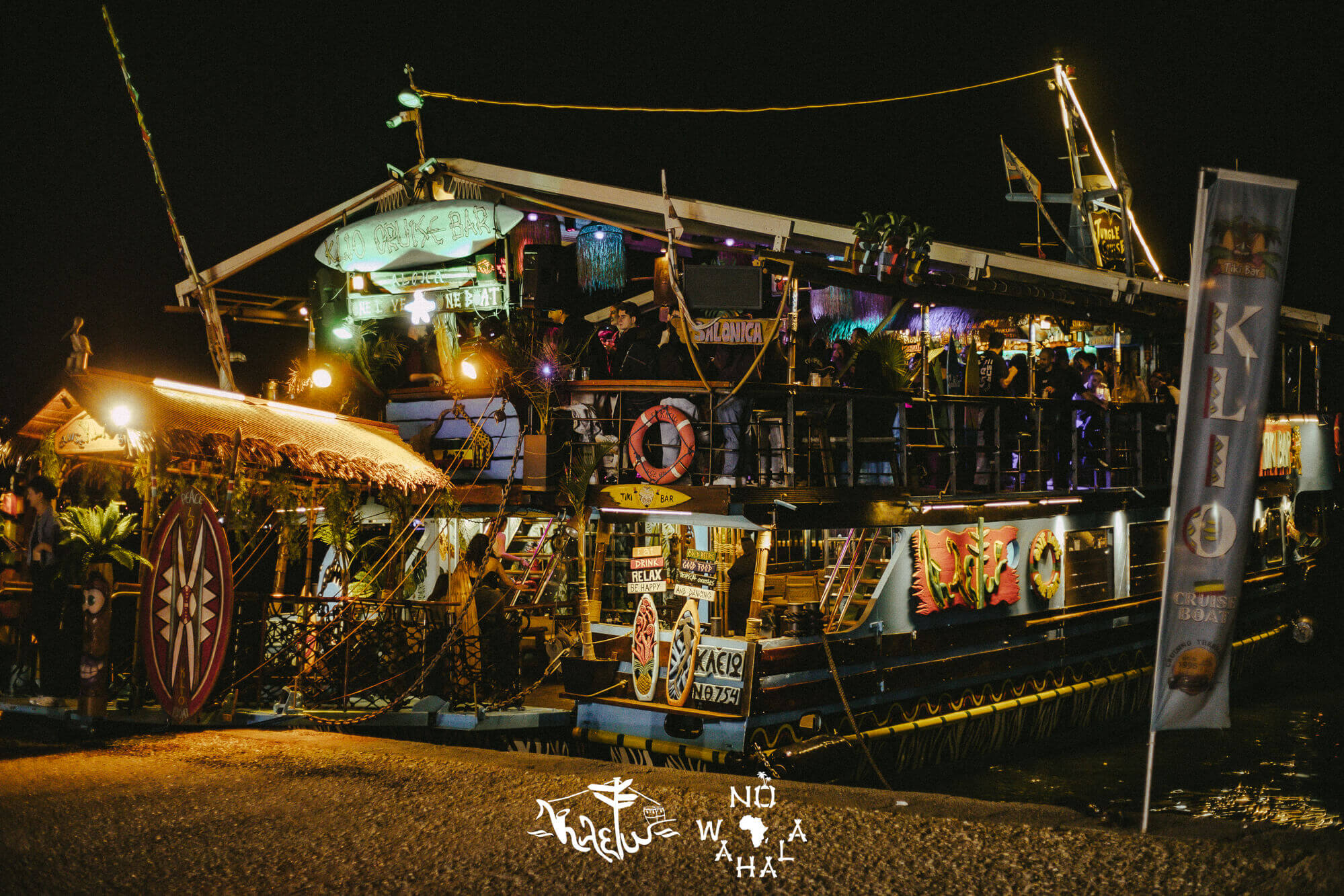 Klio Tiki Boat: Tiki vibes στον κόλπο τoυ Θερμαϊκού
